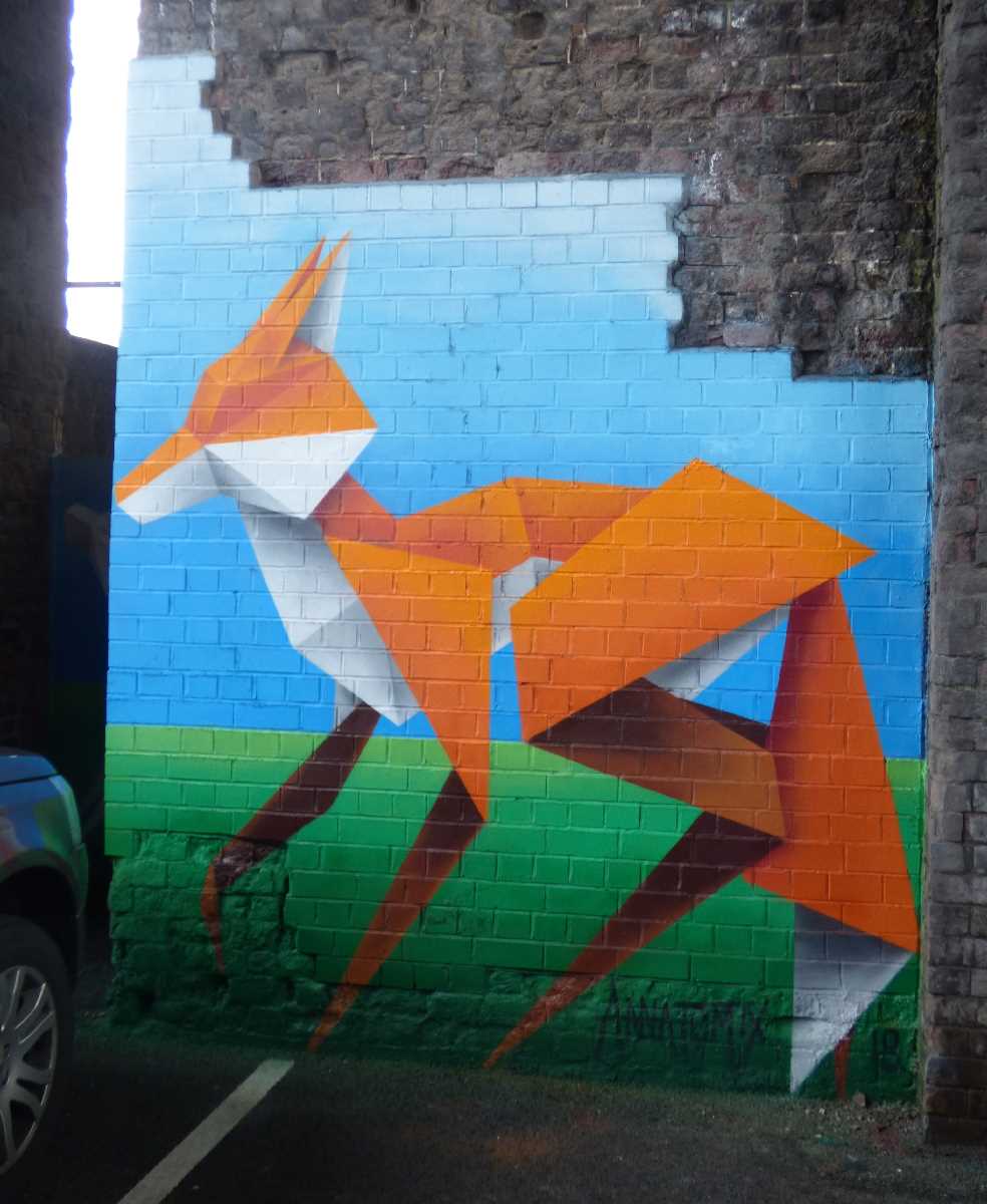 The Annatomix Birmingham street art trail