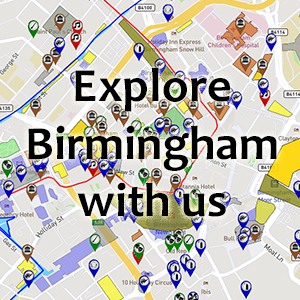 Birmingham Gems Map