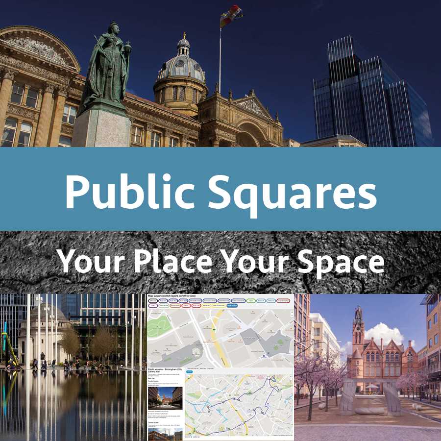 Public Squares across Birmingham 