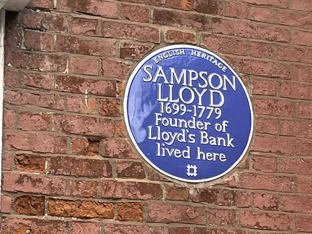 Lloyd House (past home of founder of Lloyds Bank