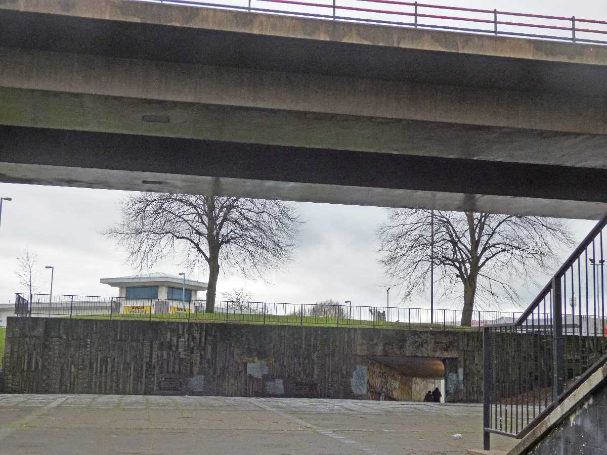 Hockley Flyover murals