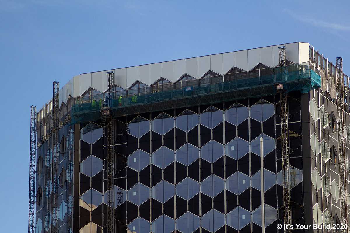 The Construction of Three Arena Central (HMRC) - March 2020