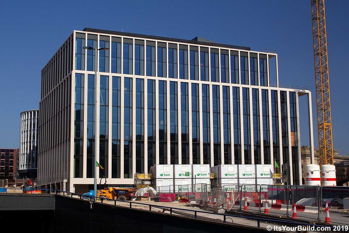 The Construction of Two Chamberlain Square - August 2019