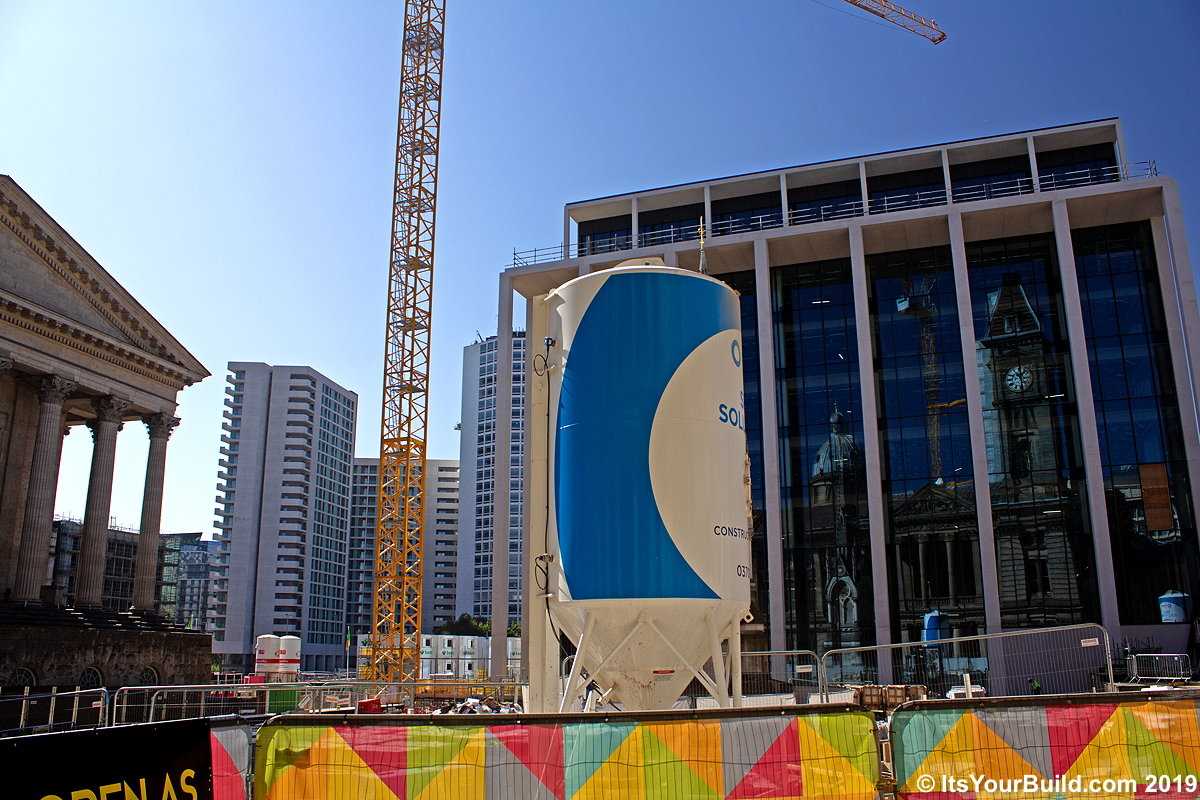 The Construction of Two Chamberlain Square - October 2019