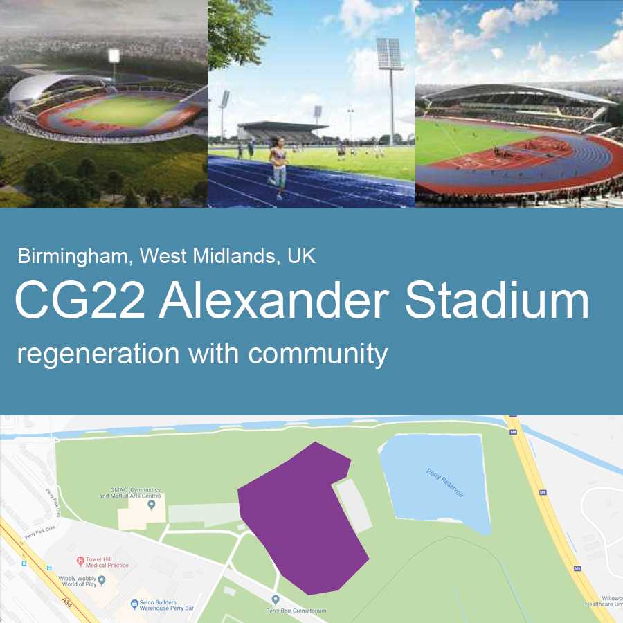 Alexander Stadium - Commonwealth Games (2022) Athletics Stadium, Perry Barr, Birmingham