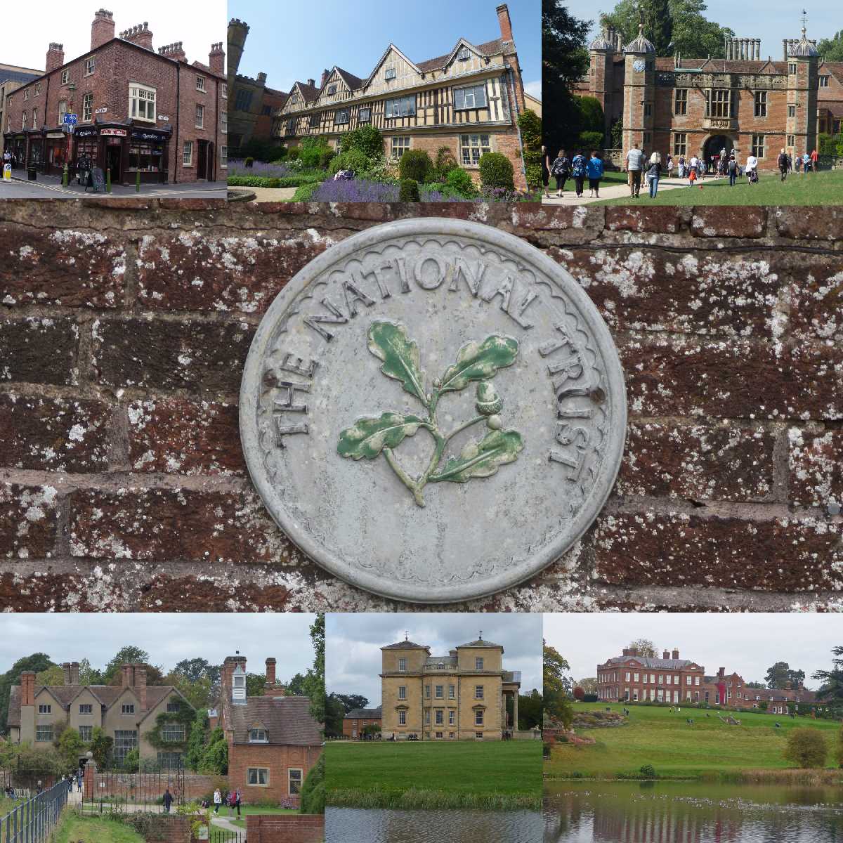 National Trust properties around the West Midlands region