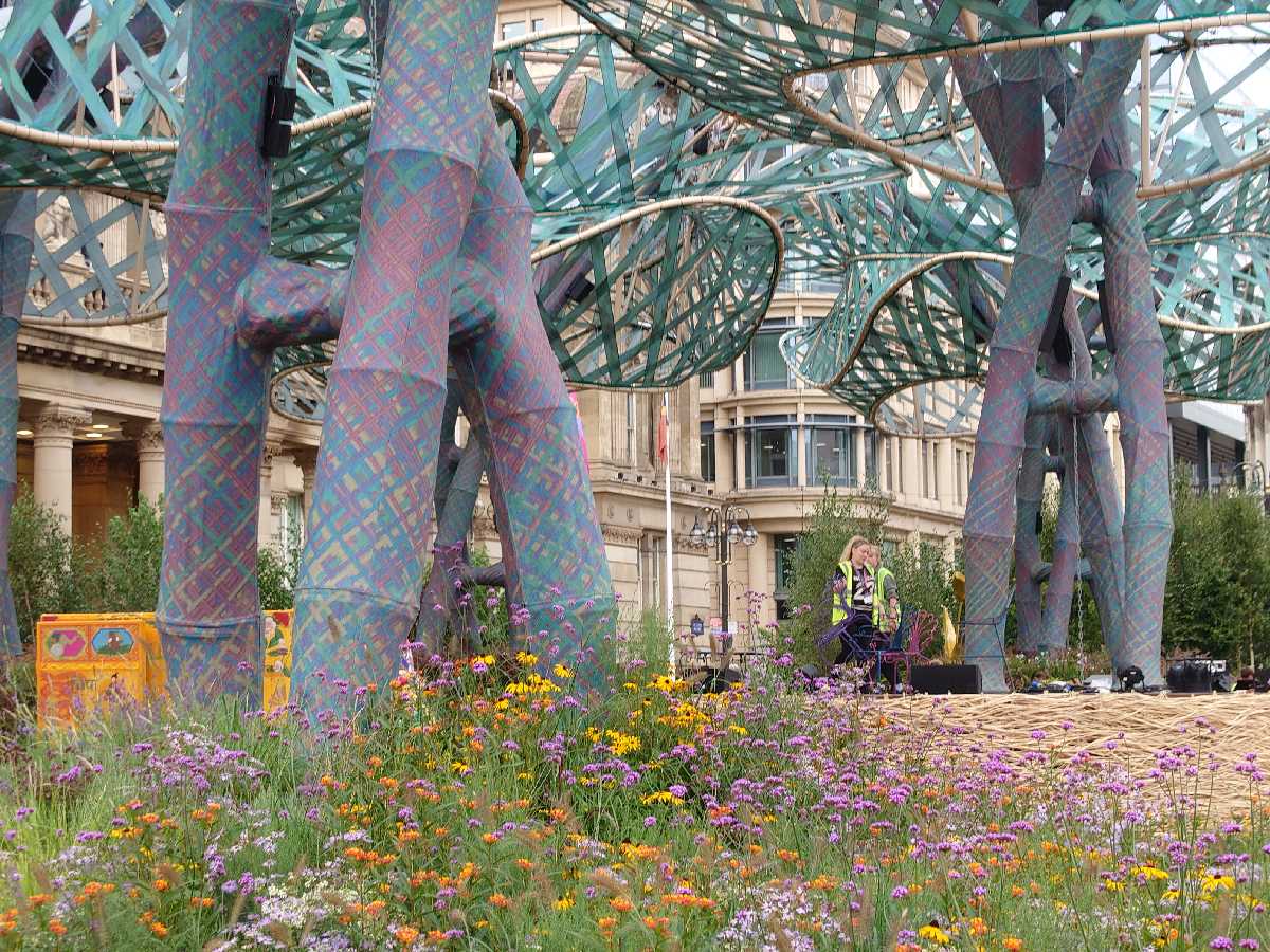 PoliNations - a spectacular garden in Victoria Square